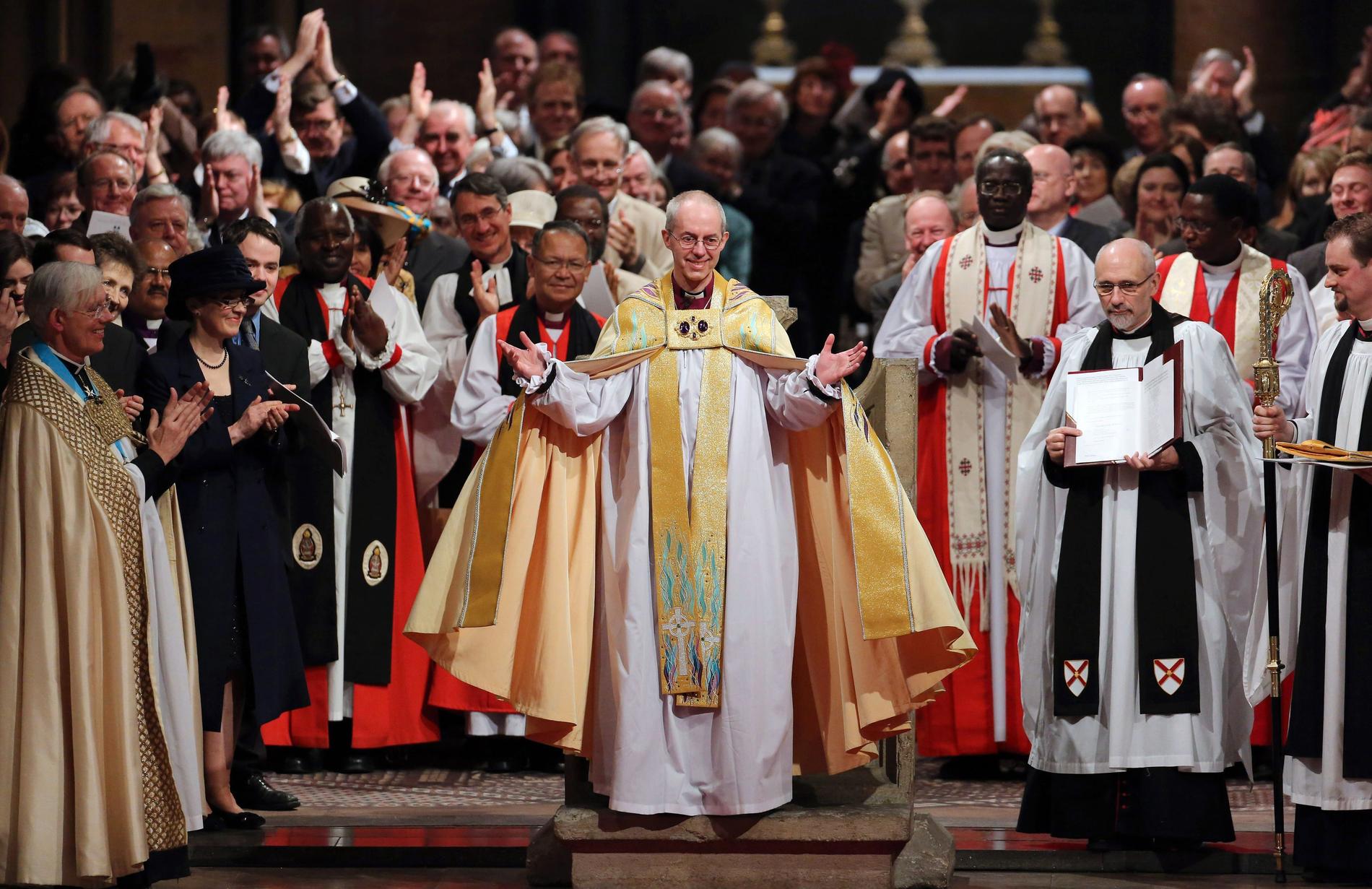 Ärkebiskopen av Canterbury Justin Welby vill hålla en gemensam brexitbön.