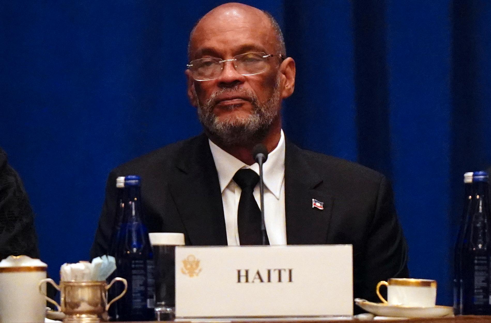 Haitis premiärminister Ariel Henry.