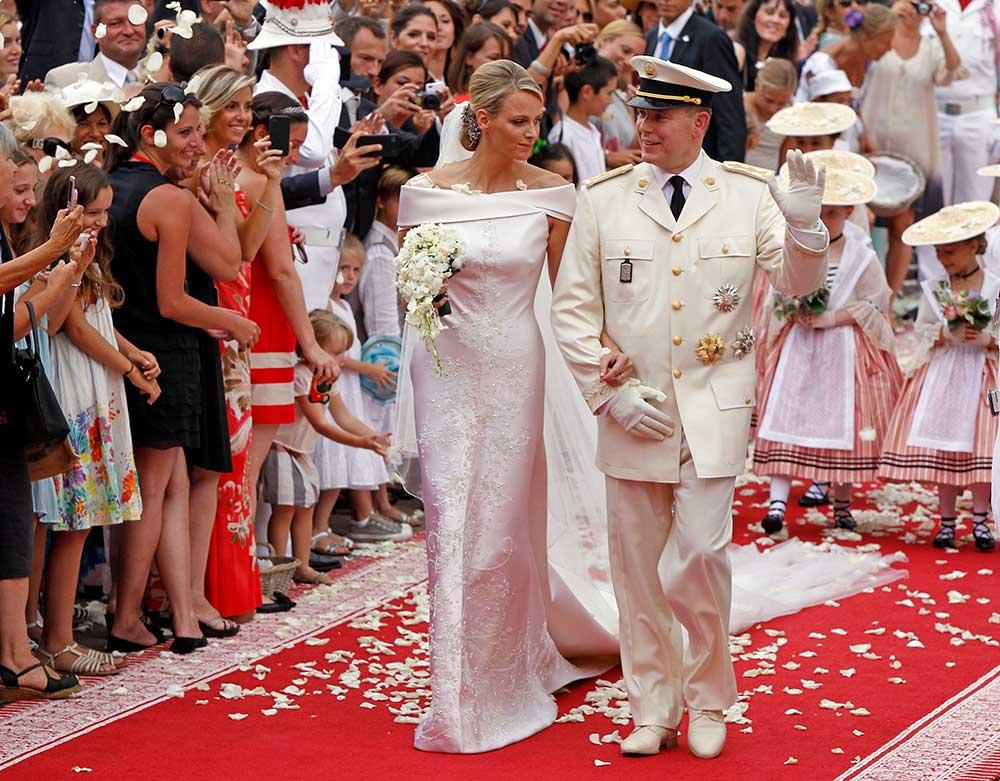 Elitsimmerskan Charlène Wittstock gifte sig med furst Albert sommaren 2011. 