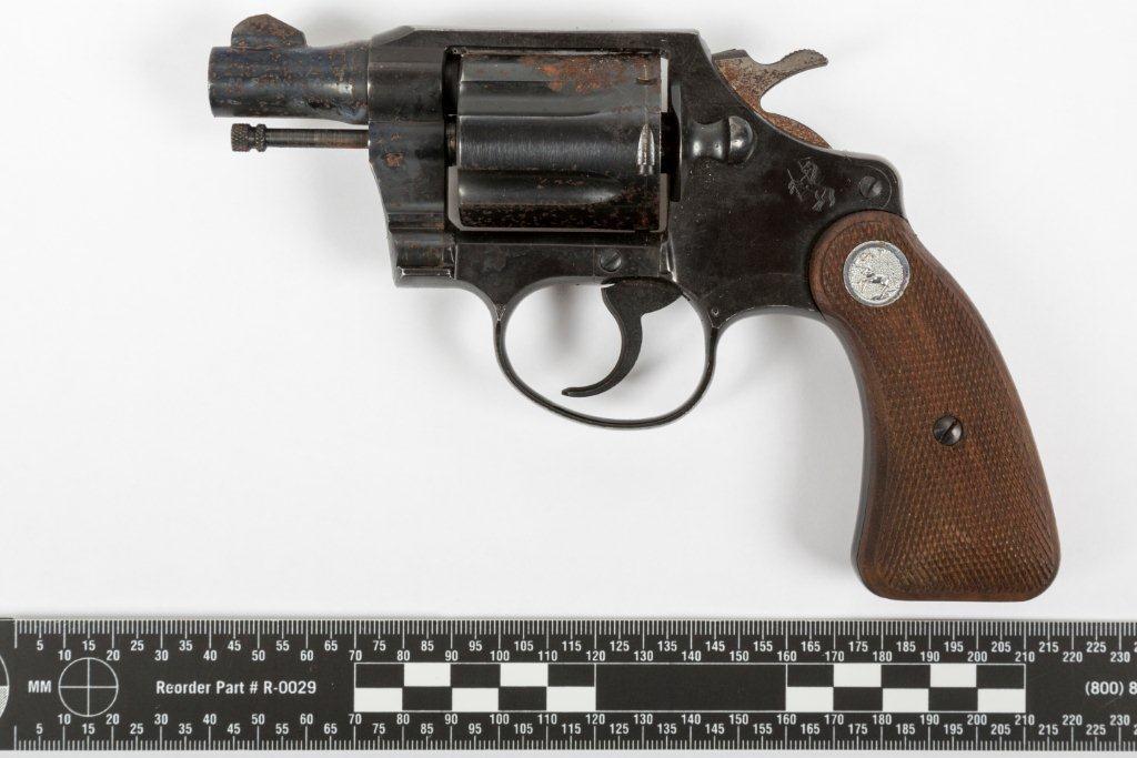 Ett av de vapen som ska ha använts vid mordet på Servet Abdija. 