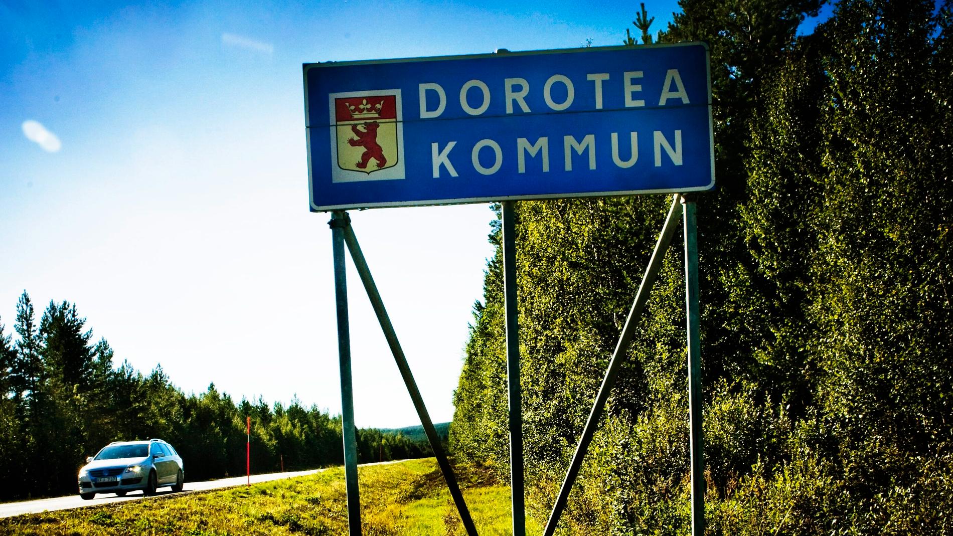 Dorotea kommun har blivit minst i Sverige. Arkivbild.