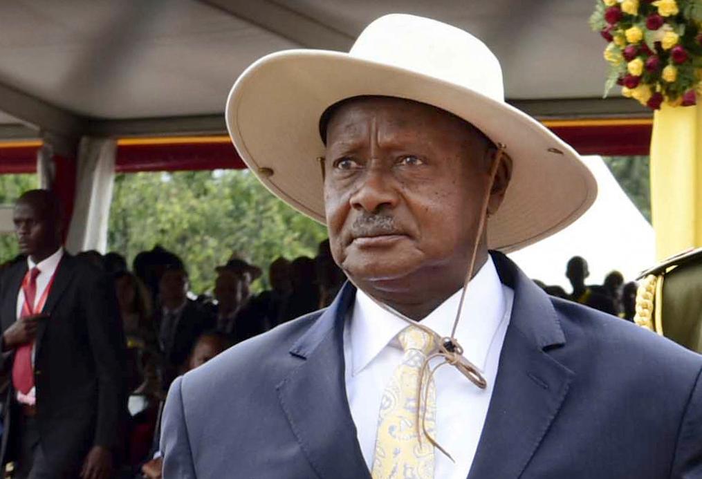 Yoweri Museveni har förbjudit landets invånare att utföra homosexuella handlingar.