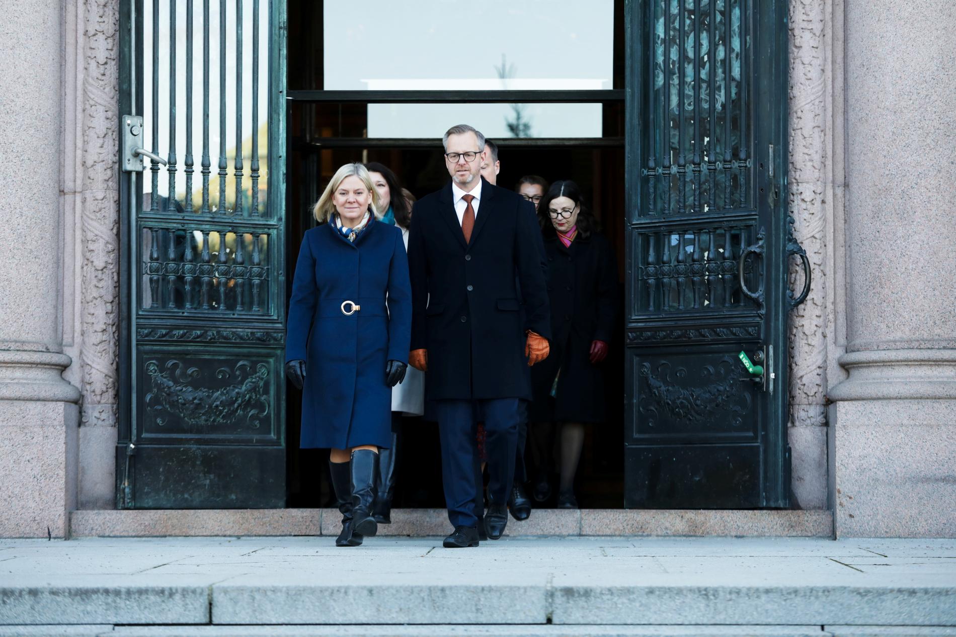 Mikael Damberg (S) blir finansminister i statsminister Magdalena Anderssons regering.
