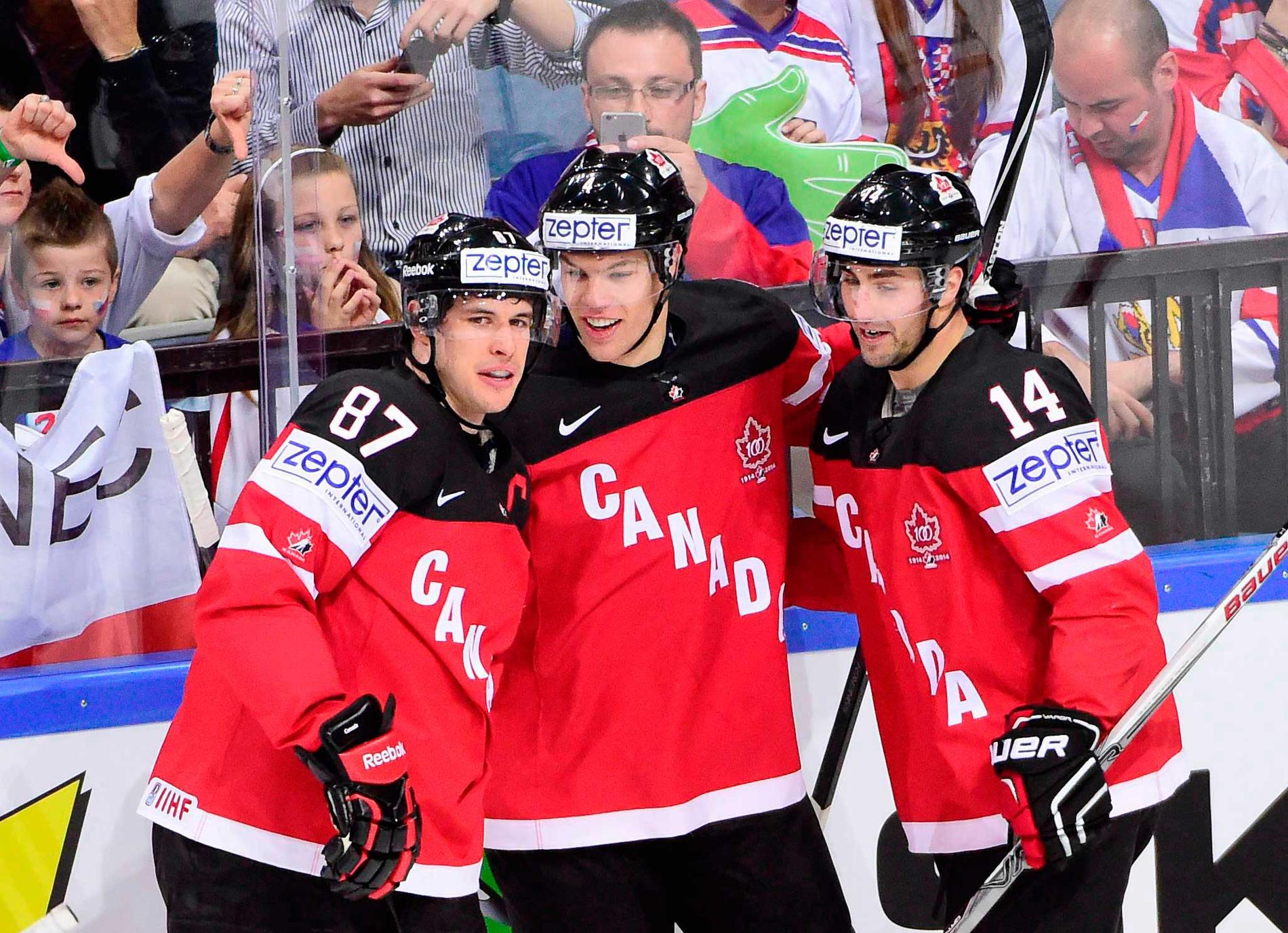 Mästare? Mycket talar för att Sidney Crosbys, Taylor Halls och Jordan Eberles Kanada vinner World Cup på hemmaplan.