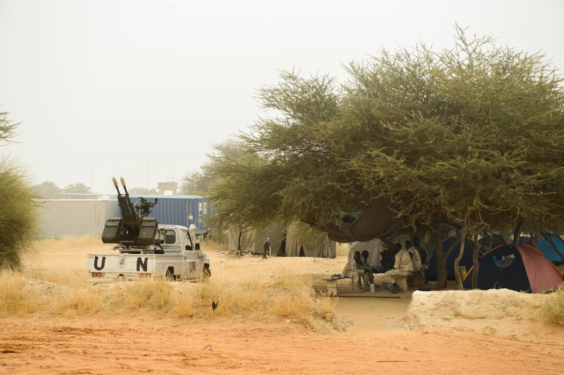 Arkivbild med soldater från FN-styrkan i Mali, Minusma.