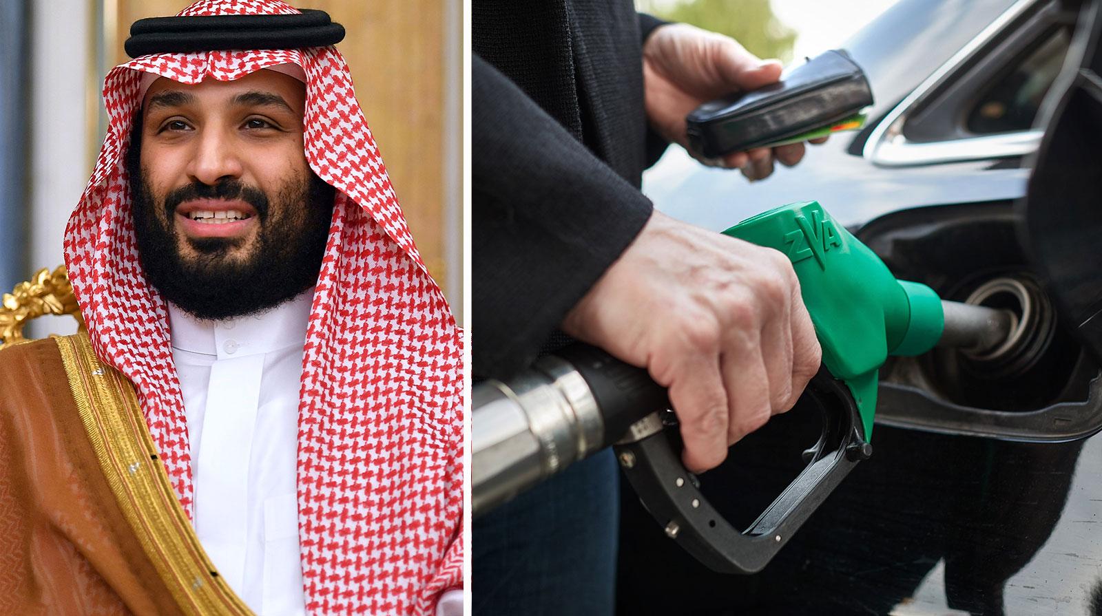 Mohammed bin Salman: ”Oljepriserna kommer att stiga till ofattbart höga nivåer”.