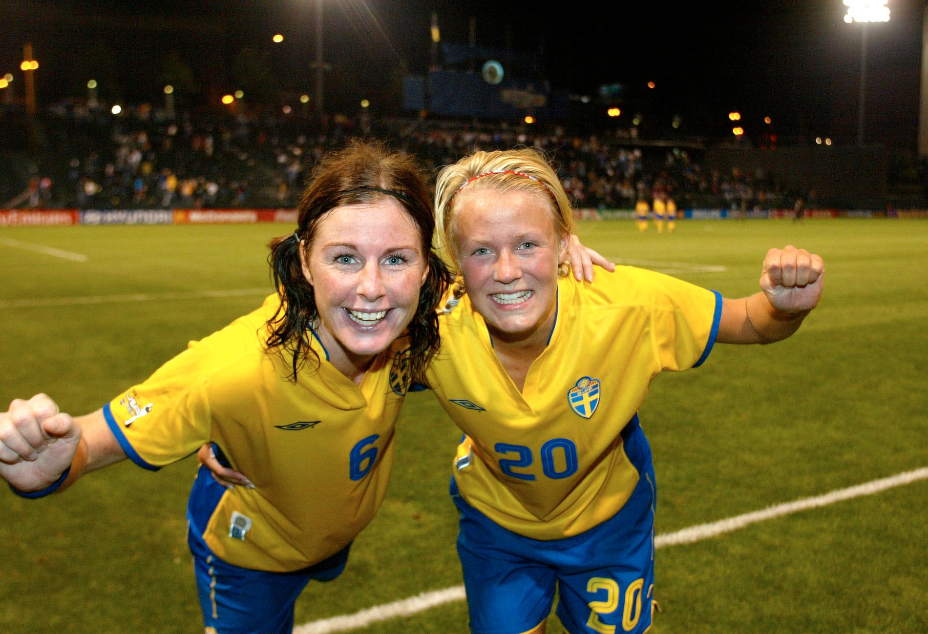 Malin Moström och Josefine Öqvist.