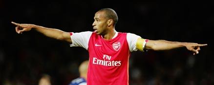 Thierry Henry låg bakom det mesta när Arsenal slog Porto.