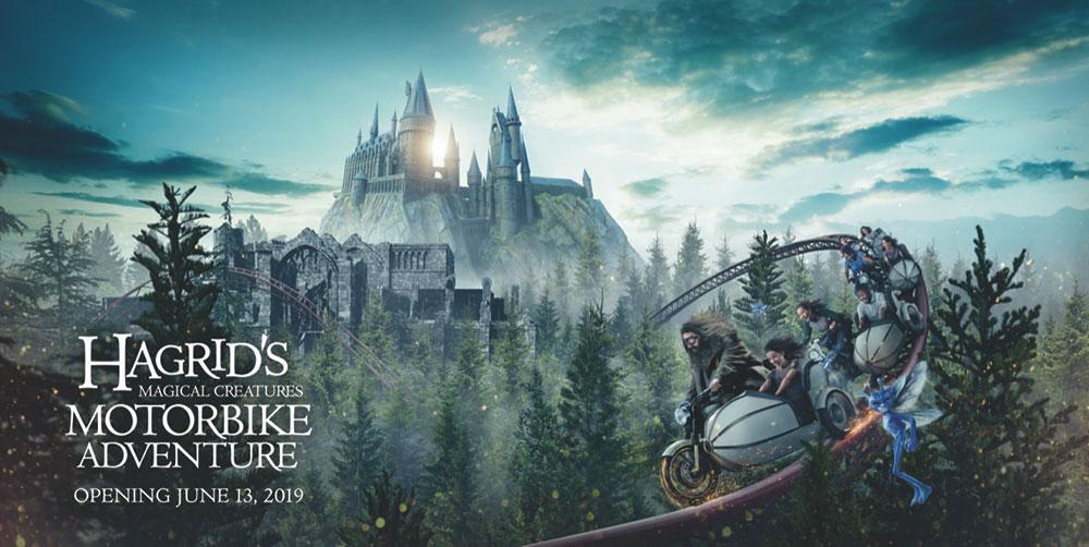 Vågar du testa det nya åket Hagrid's Magical Creatures Motorbike Adventure?