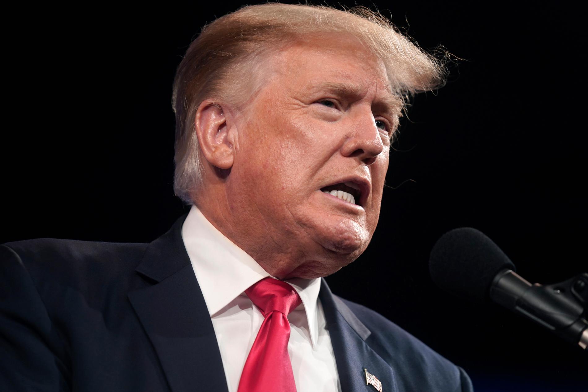 Donald Trump fortsätter att hävda att han blev bestulen på segern i presidentvalet 2020.