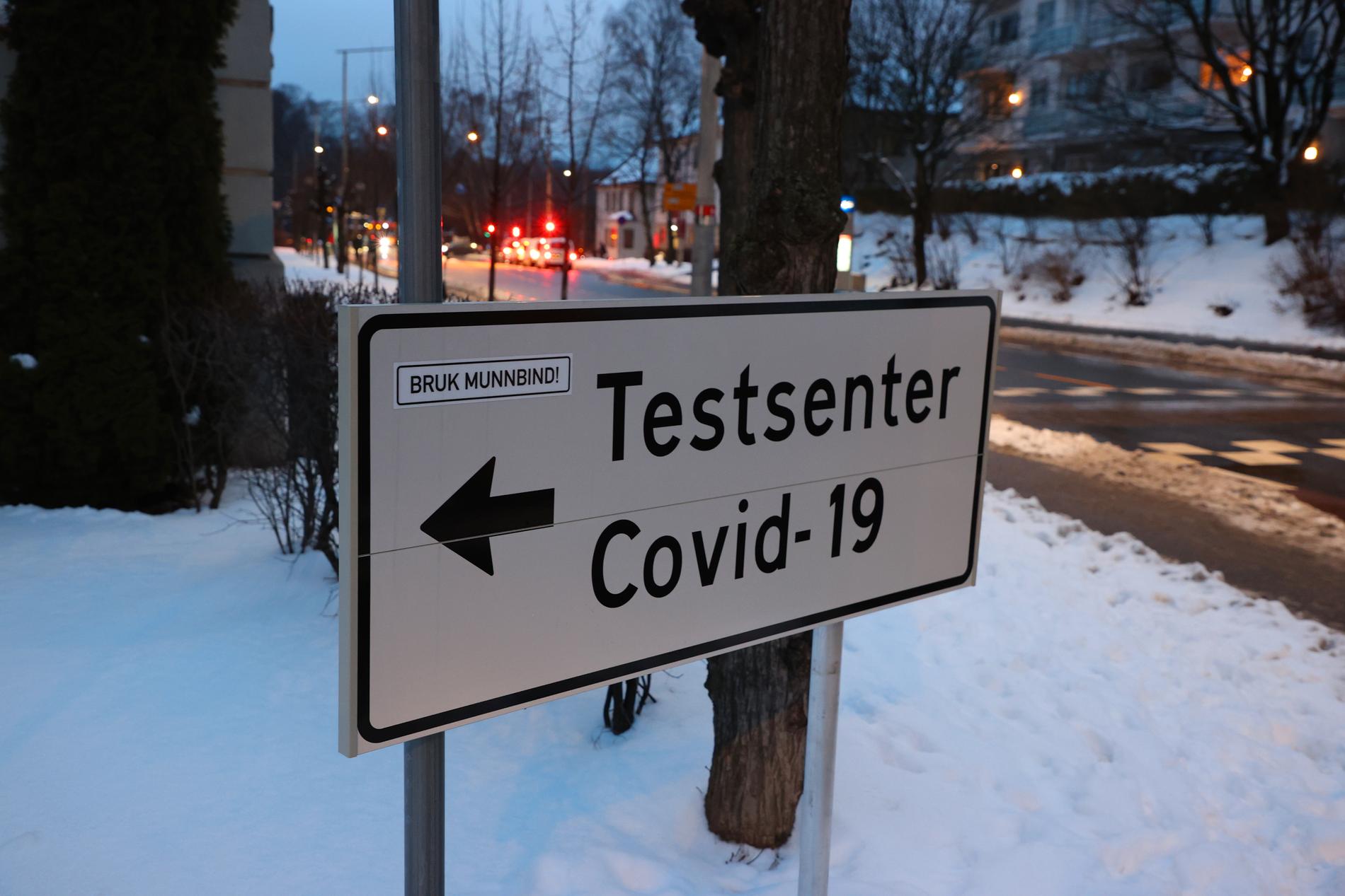 Testcentral i Oslo. 