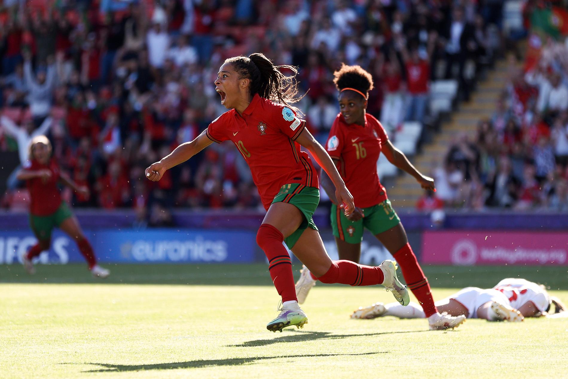 Portugal tog igen ett tvåmålsunderläge i matchen mot Schweiz. 