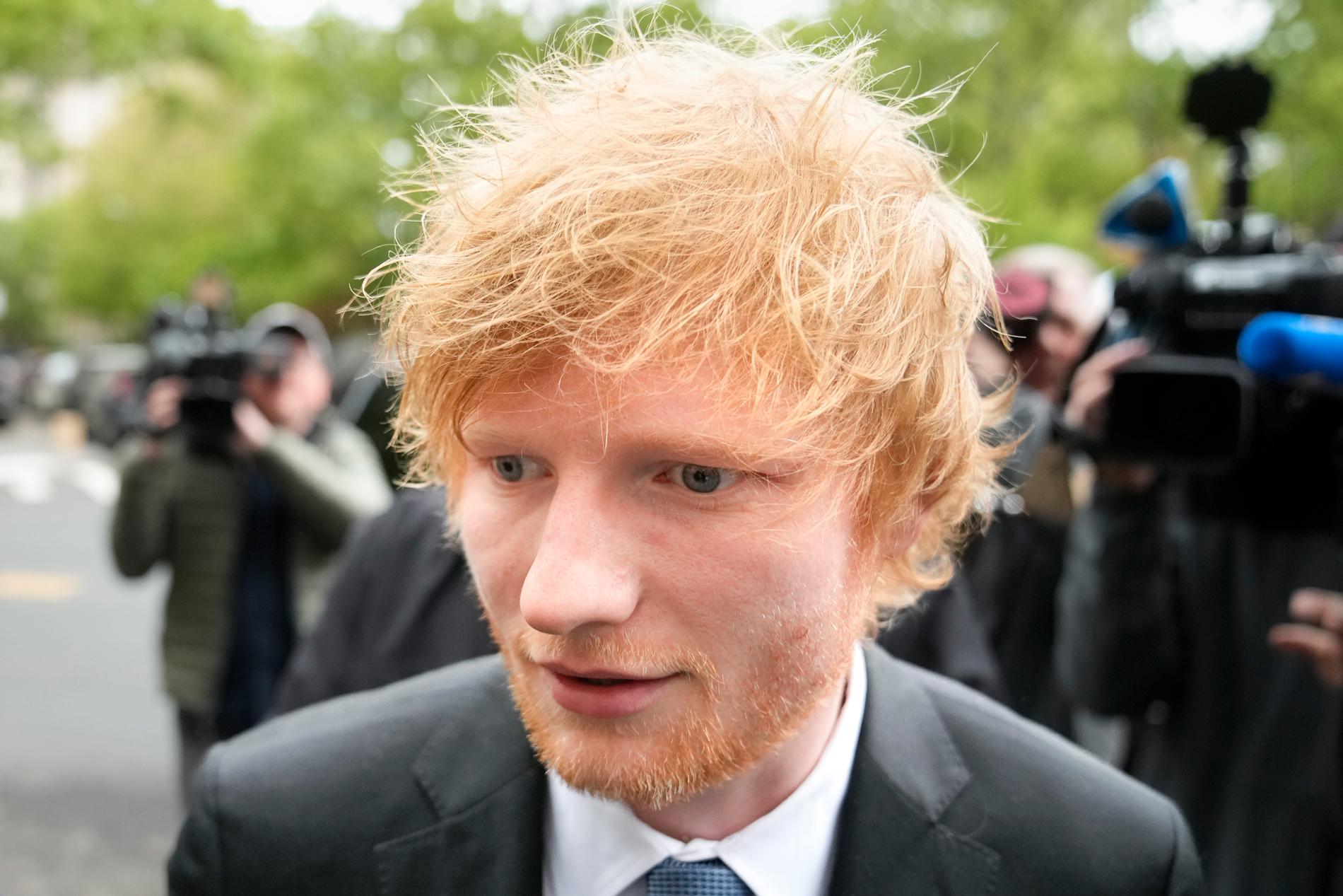 Den brittiske popstjärnan Ed Sheeran frias från plagiatanklagelser.