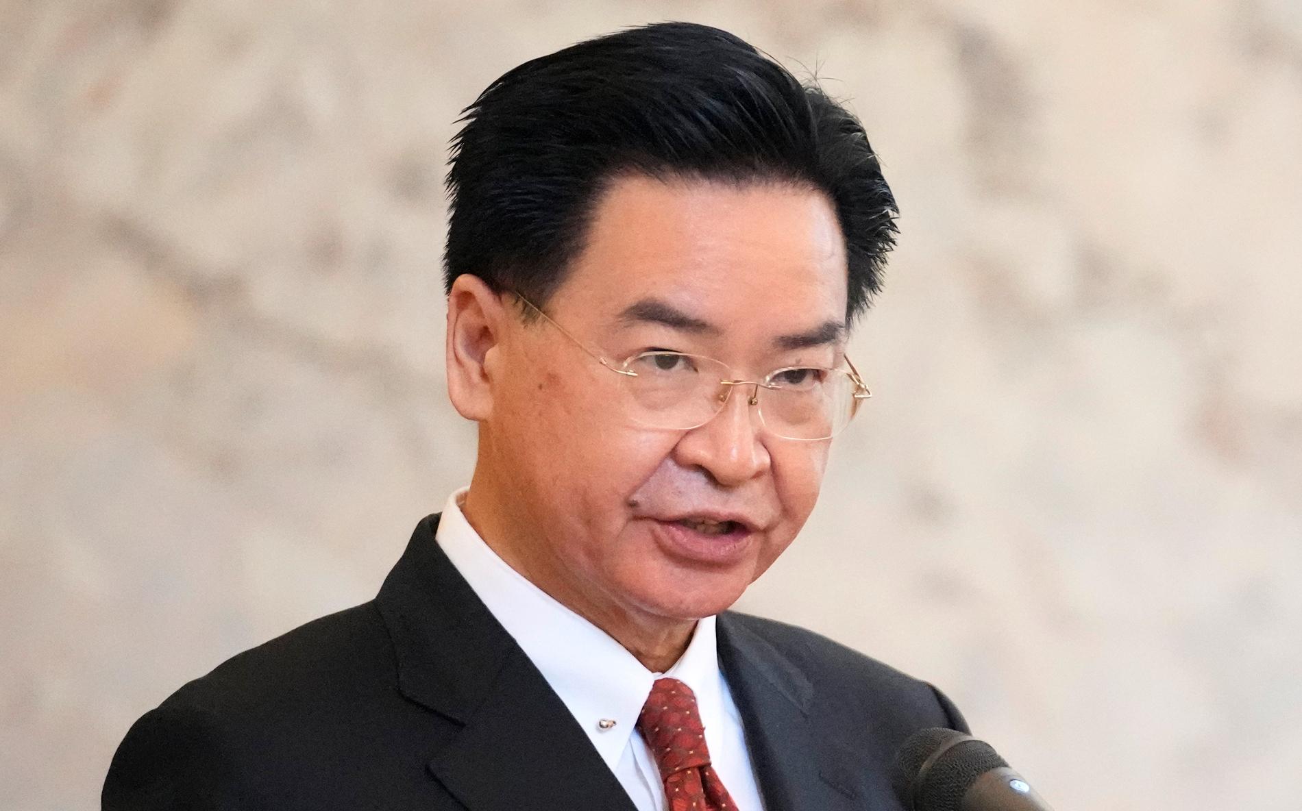 Taiwans utrikesminister Joseph Wu.