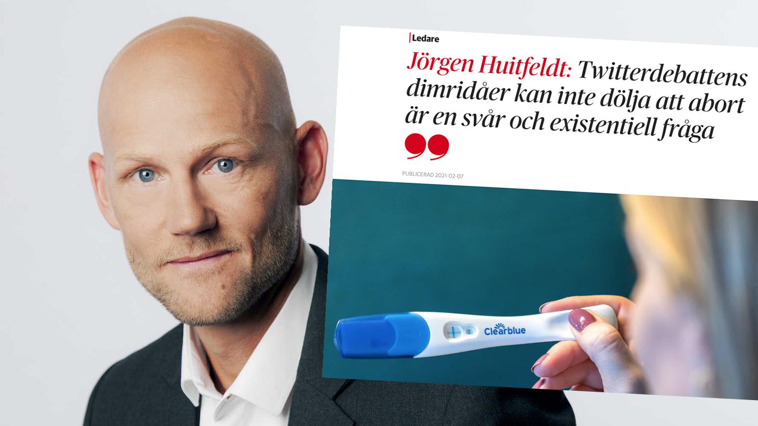 Jörgen Huitfeldt, chefredaktör för Kvartal och fristående kolumnist i Dagens Nyheter.