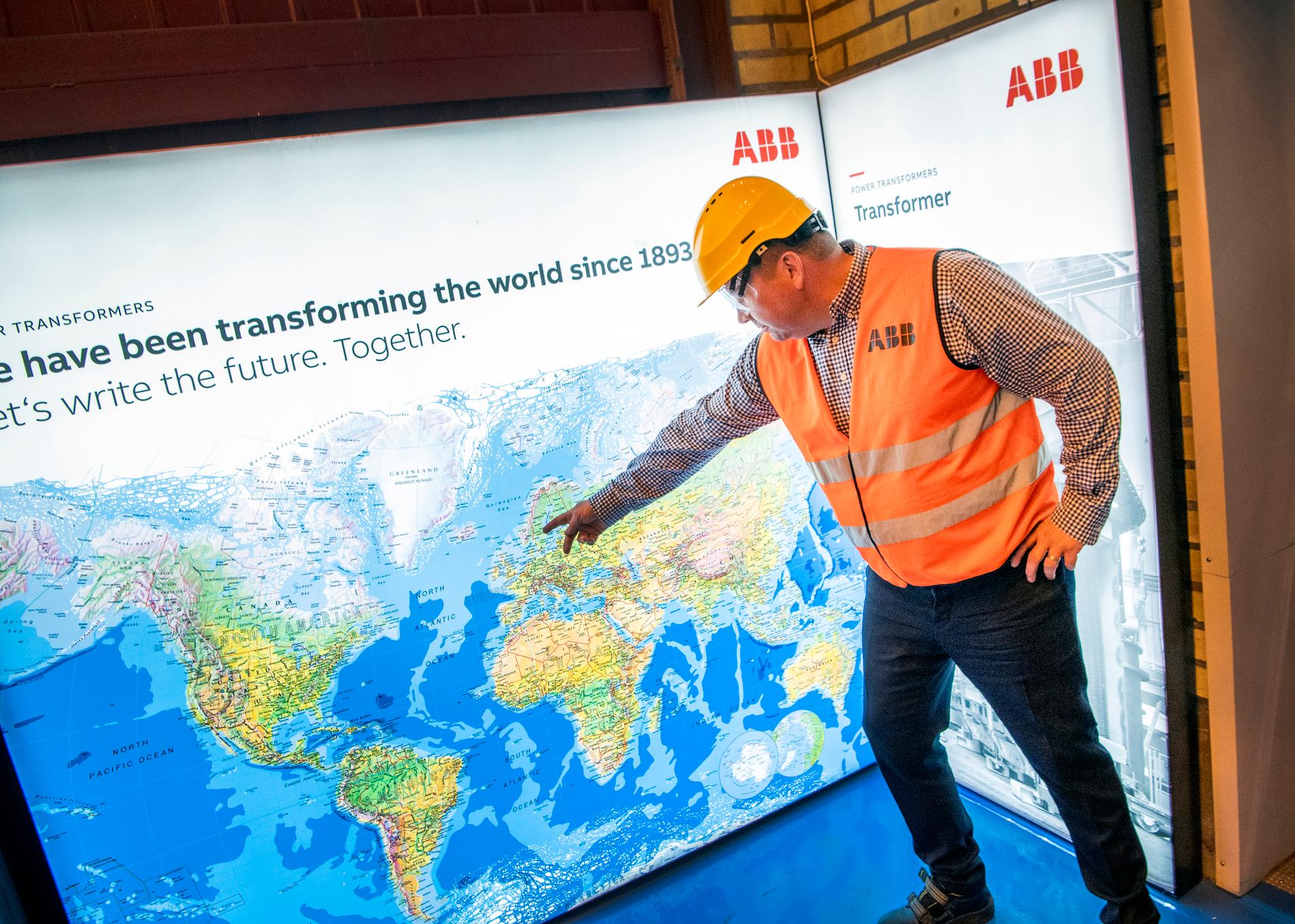 ABB har ett 50-tal nationaliteter anställda. Företaget ser hela världen som sin rekryteringsbas, säger Magnus Ström, platschef i Ludvika.