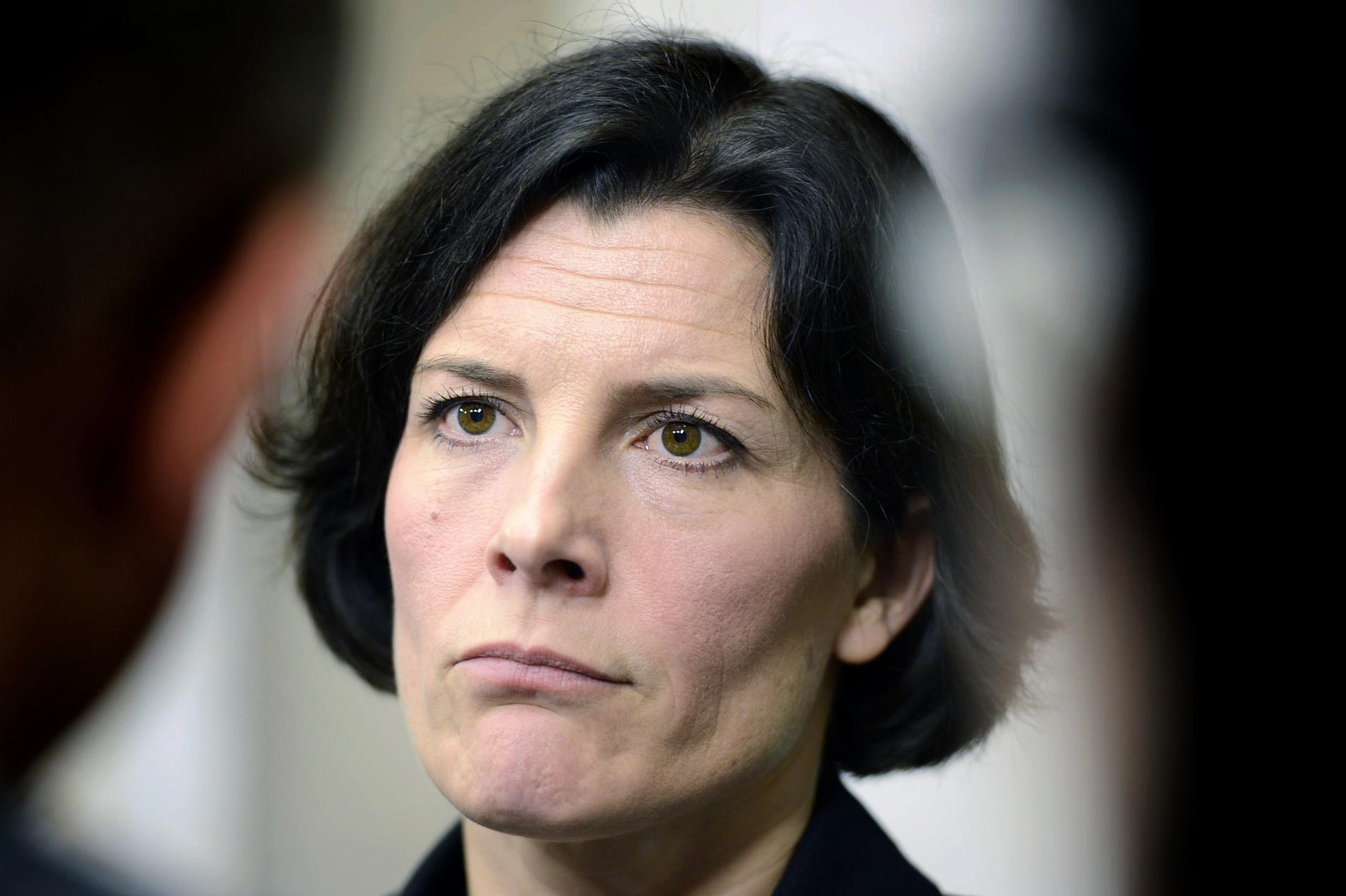 Karin Enström (M) efterträdde Sten Tolgfors som Sveriges försvarsminister.