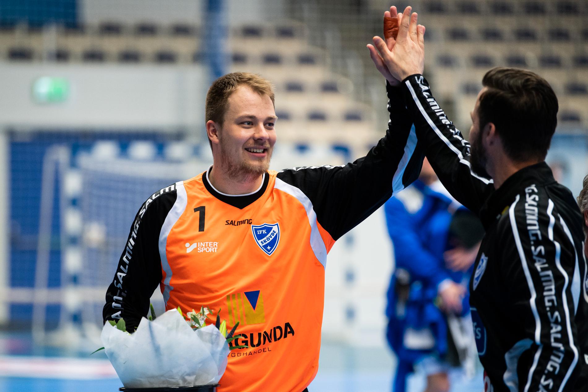 Skövdes målvakt Håvard Åsheim toppar målvaktsligan.