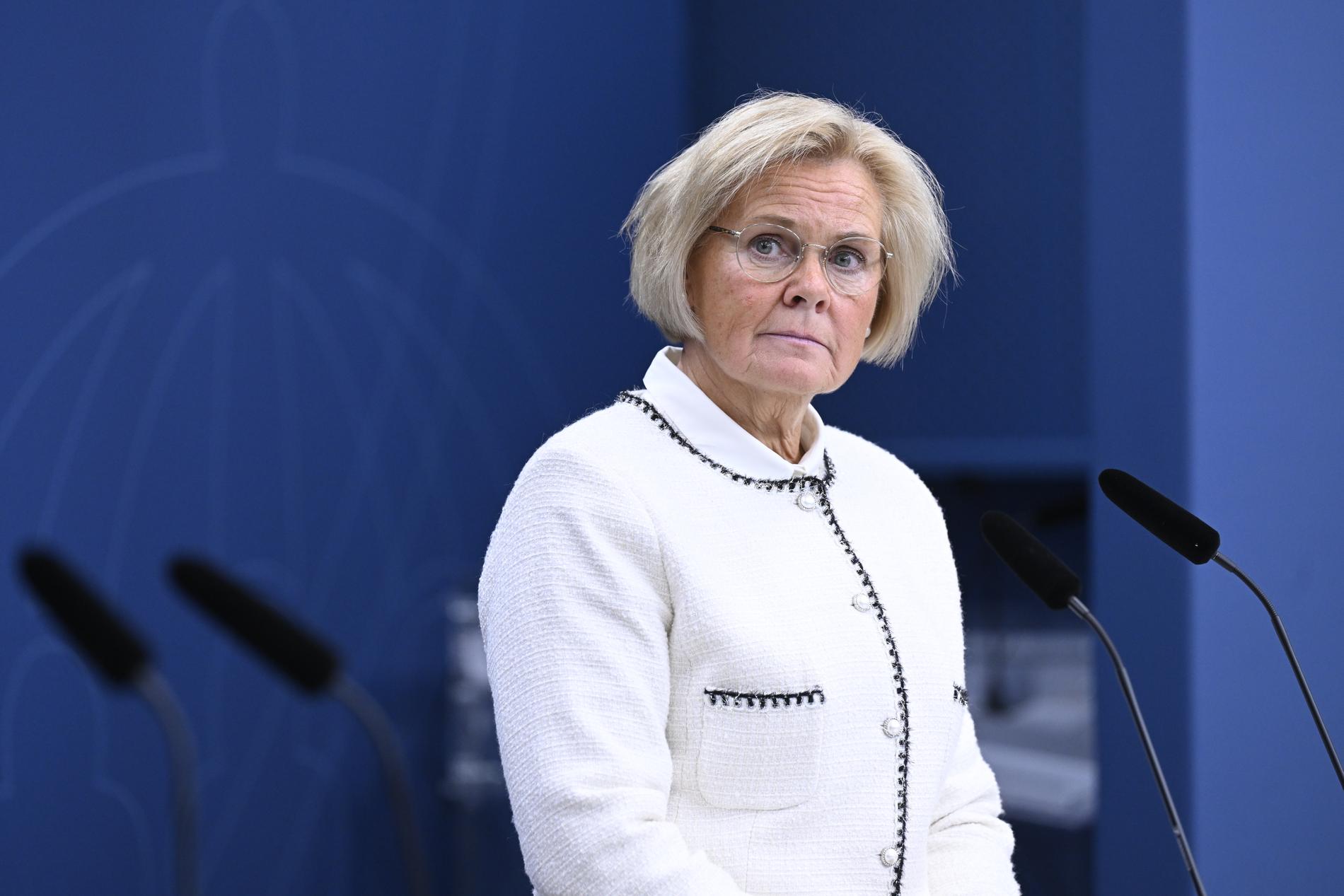 Sveriges rikspolischef heter sedan i november Petra Lundh. Arkivbild.