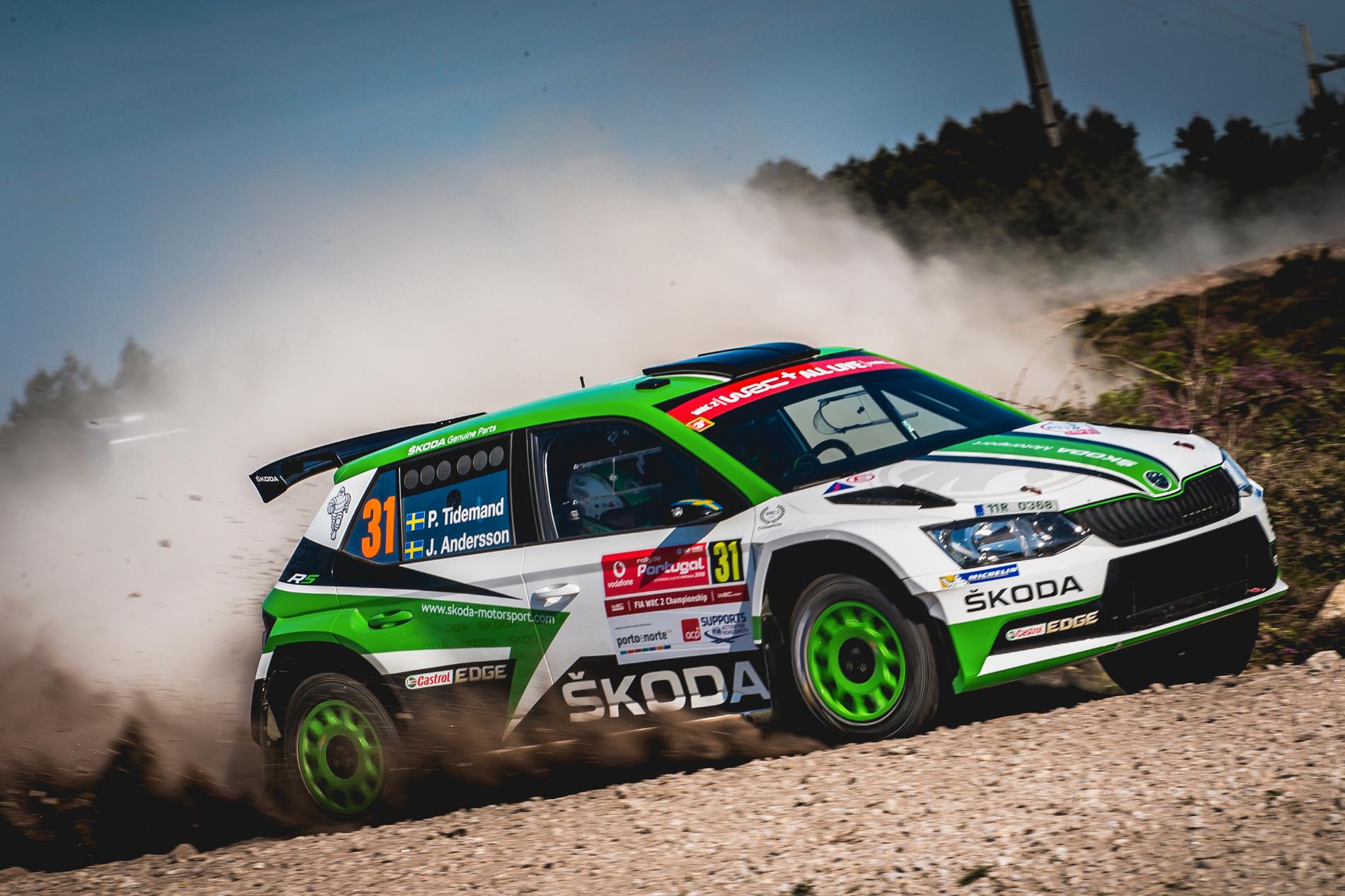 Pontus Tidemand vann Portugals VM-rally 2018