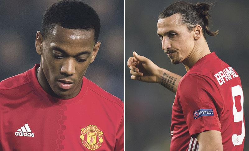När Zlatan kom till United fick Martial lämna ifrån sig tröja nummer 9 – något fransmannen inte var nöjd med, berättar hans agent.
