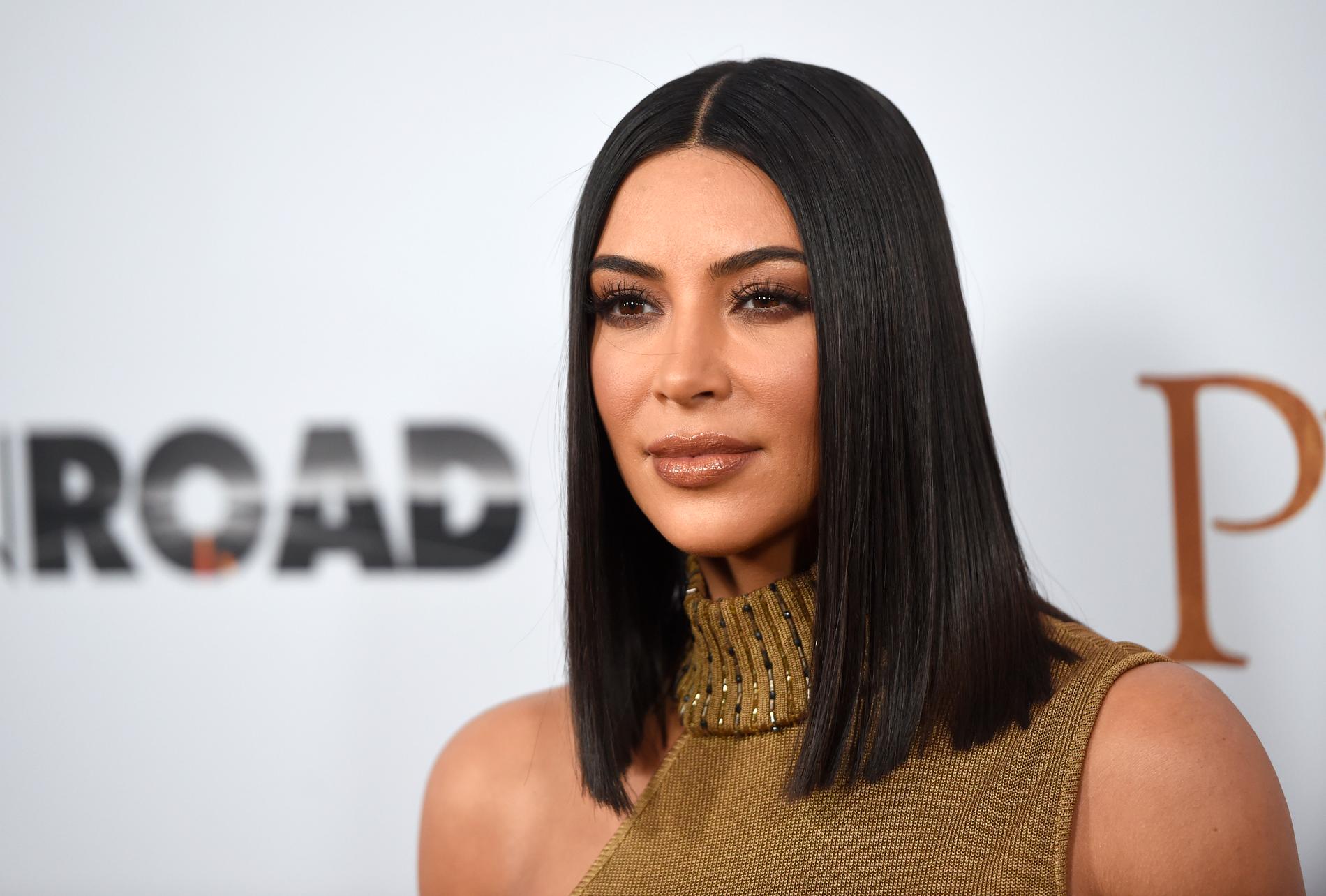 Kim Kardashian West meddelar i sociala medier att serien "Keeping up with the Kardashians" läggs ned nästa år. Arkivbild.