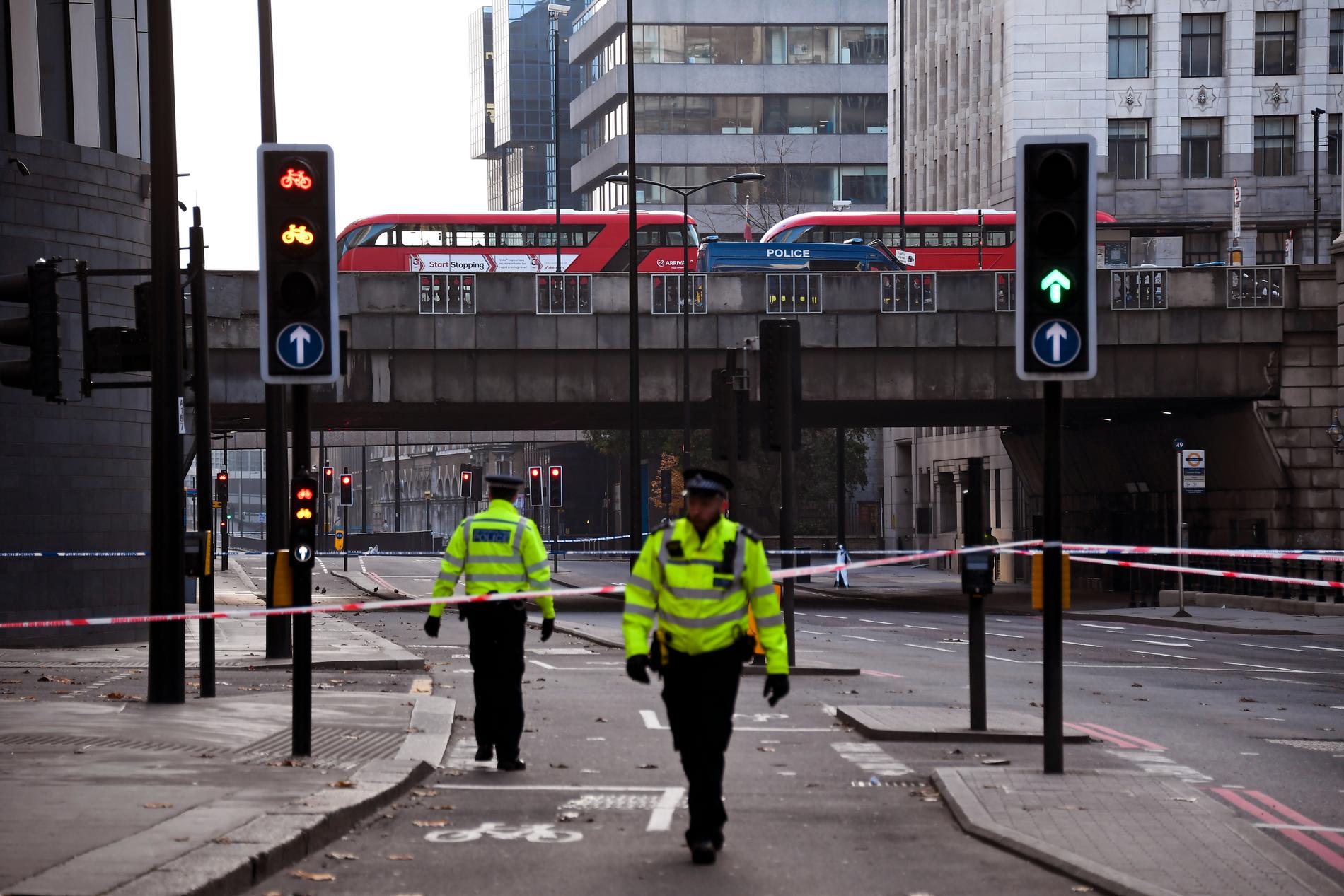 Brittiska frigivningsregler har blivit föremål för debatt efter terrordådet i London under fredagen. Justitiedepartementet ska nu genomföra en översyn. Arkivbild.