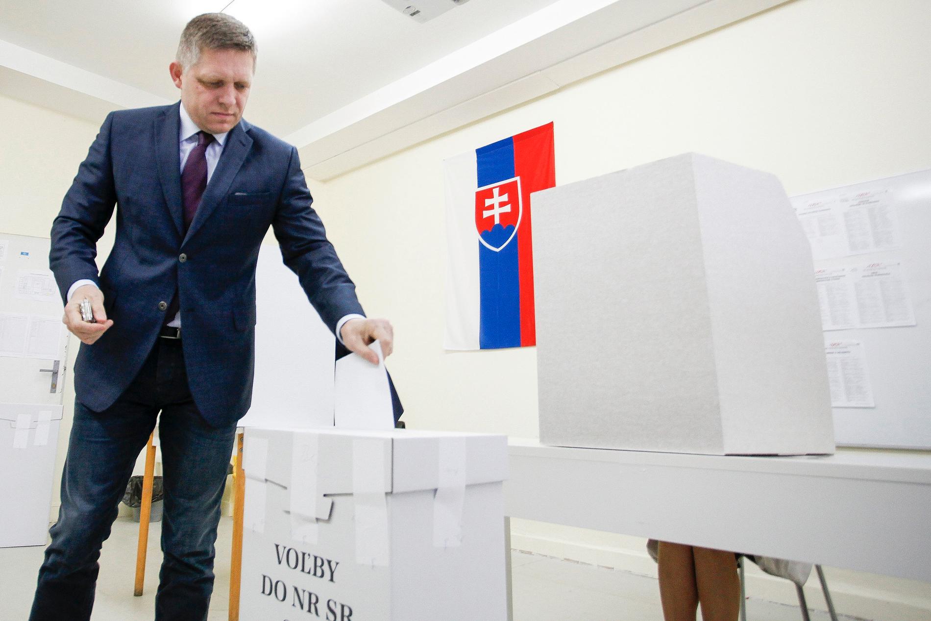 Slovakiens förre premiärminister Robert Fico avgick i fjol men anses fortfarande ha visst inflytande över maktpartiet Smer.