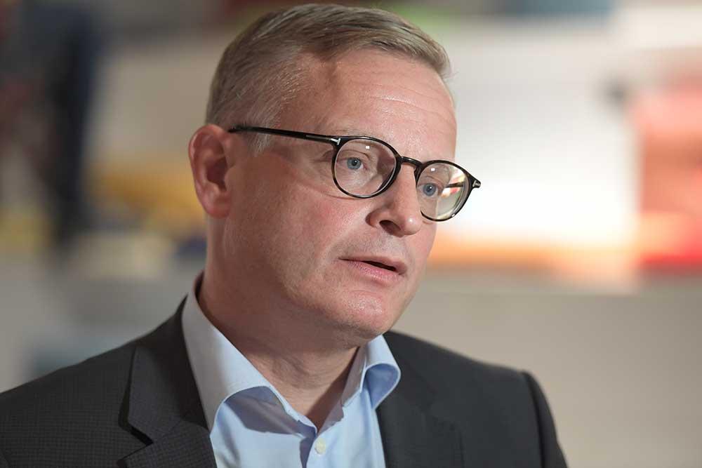Jan Frykhammar, tf vd för Ericsson.