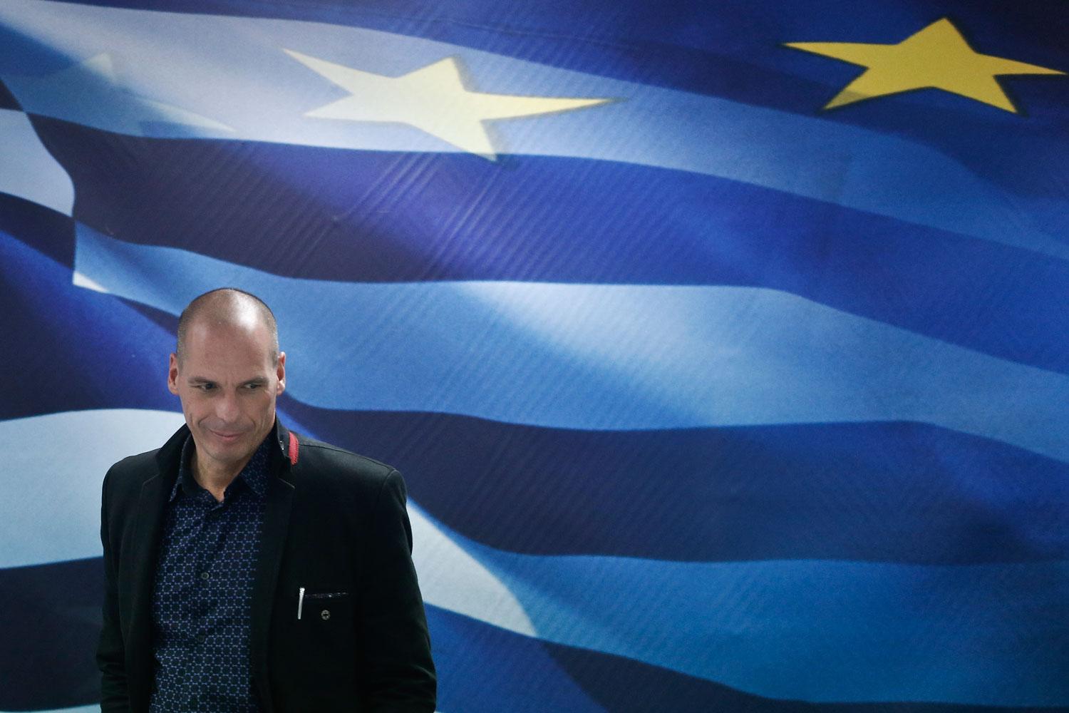 Greklands finansminister Yanis Varoufakis är hetast i Europa
