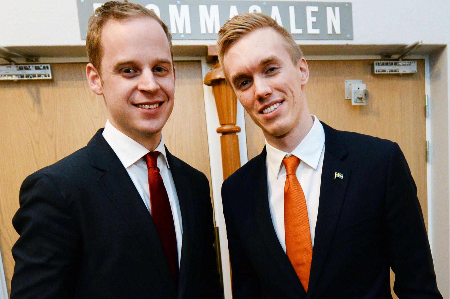 Gustav Kasselstrand och William Hahne 2015.