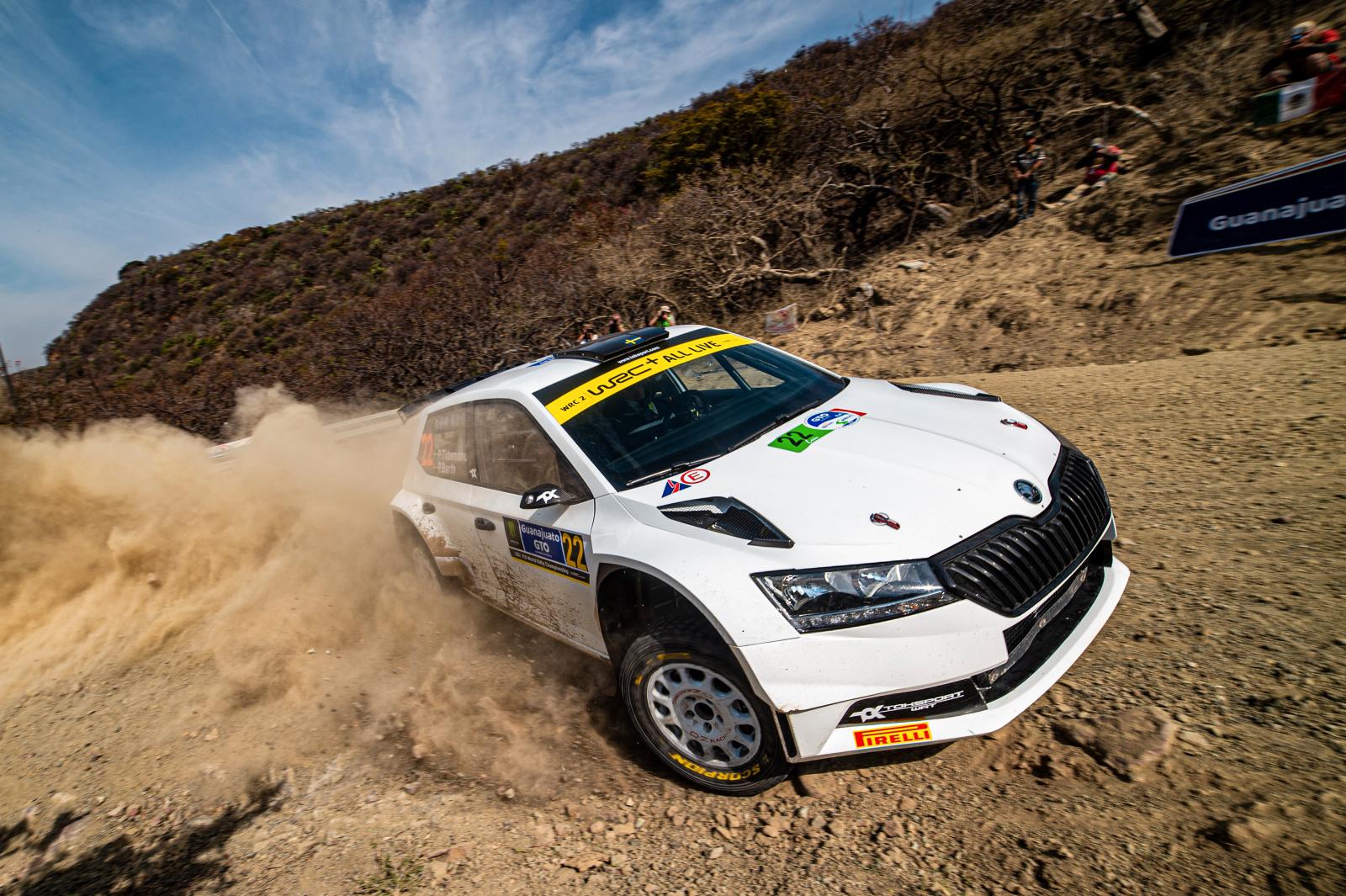 Pontus Tidemand vann Rally Mexiko i WRC2, sexa totalt