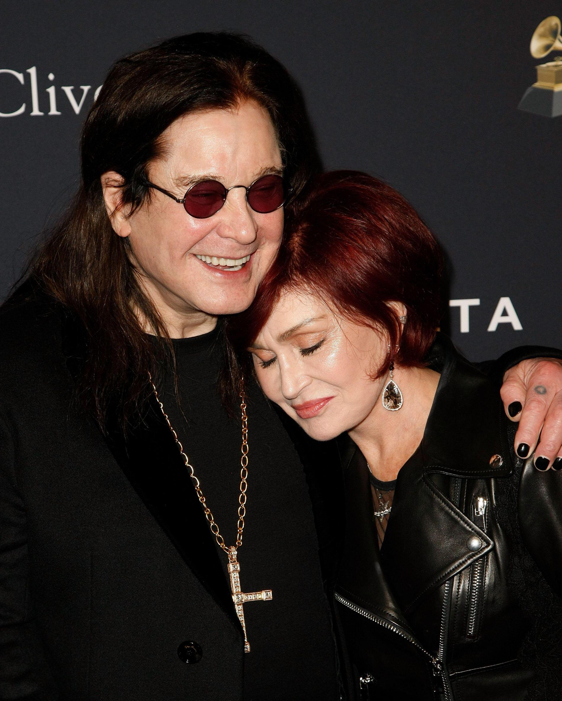 Ozzy Osbourne och Sharon Osbourne.
