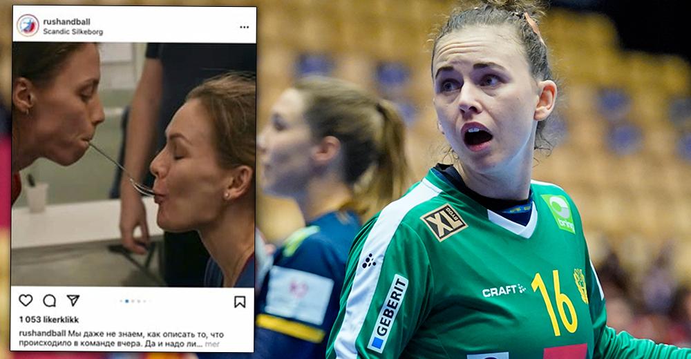 Jessica Ryde, med flera, reagerar på den ryska hotelleken. Instagram-inlägget är nu borttaget.
