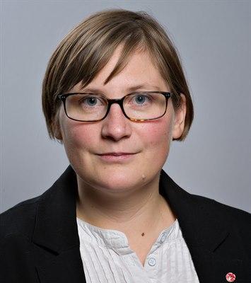 Jessica Eek, gruppledare för Vänsterpartiet i Linköping.