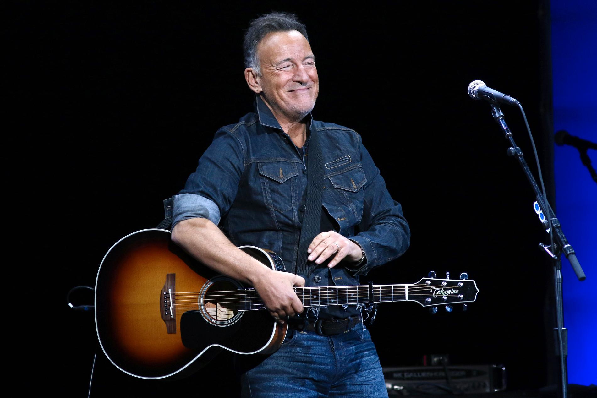 Bruce Springsteen: Rocker, far, radio-dj. Arkivbild.