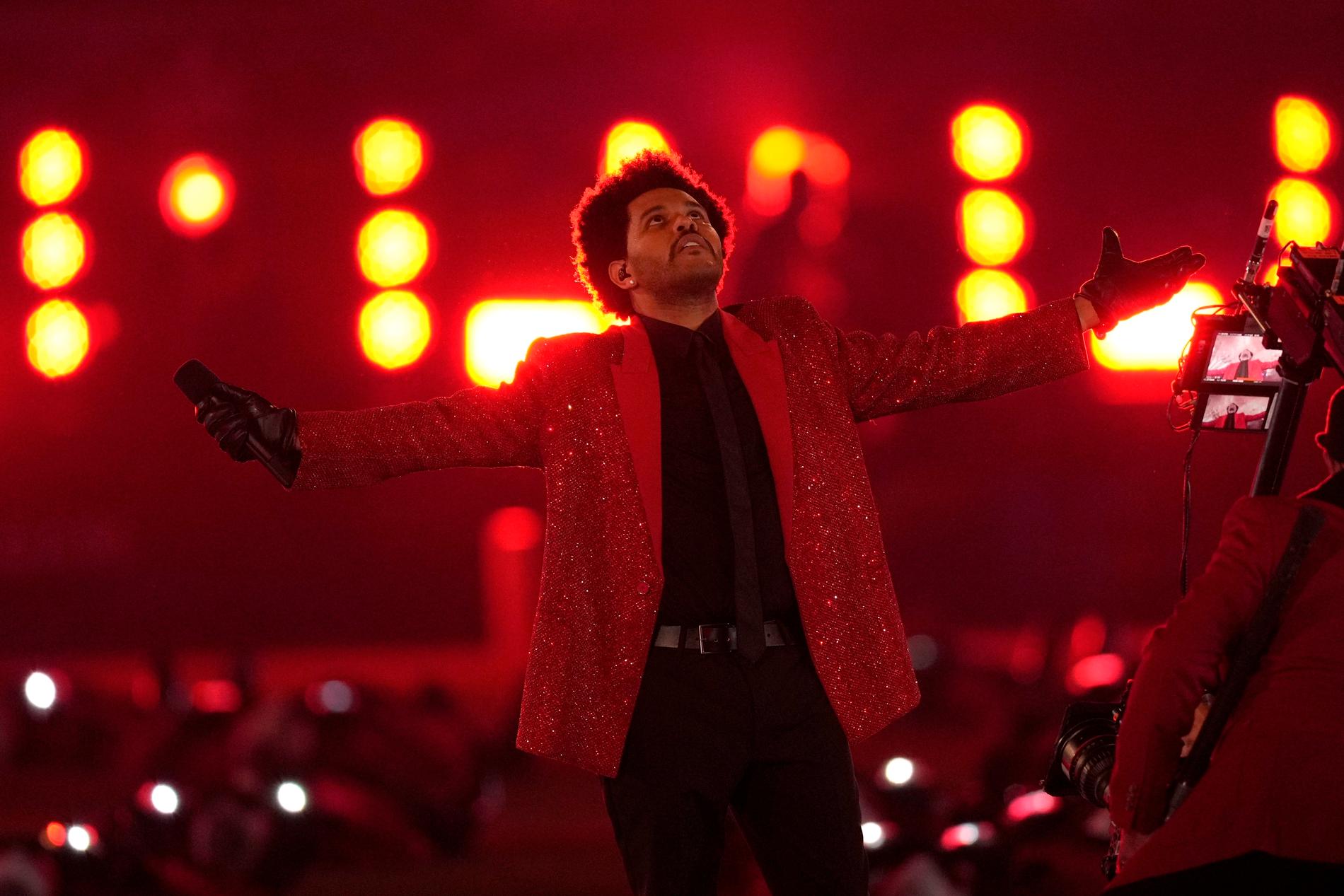 Låten "Blinding lights" med The Weeknd, vars text och musik är skriven av Max Martin, Abel Tesfaye, Jason Quenneville, Ahmad Balshe och Thomas Holter var förra årets mest spelade, enligt Stim. Arkivbild.