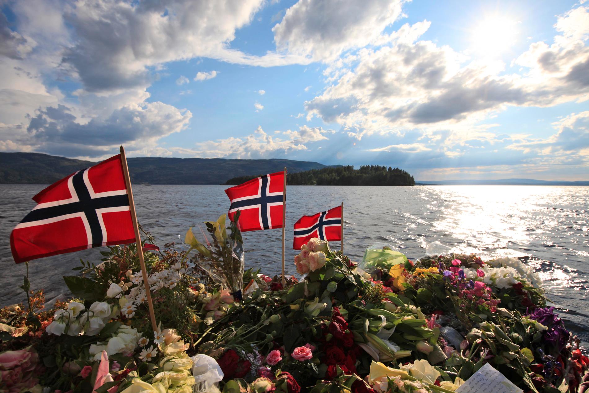 Den 22 juli 2011 kom larmet från den norska ön Utöya om att en man klädd som polis sköt ungdomar i samband med Arbeiderpartiets ungdomsförbunds sommarläger. Arkivbild.