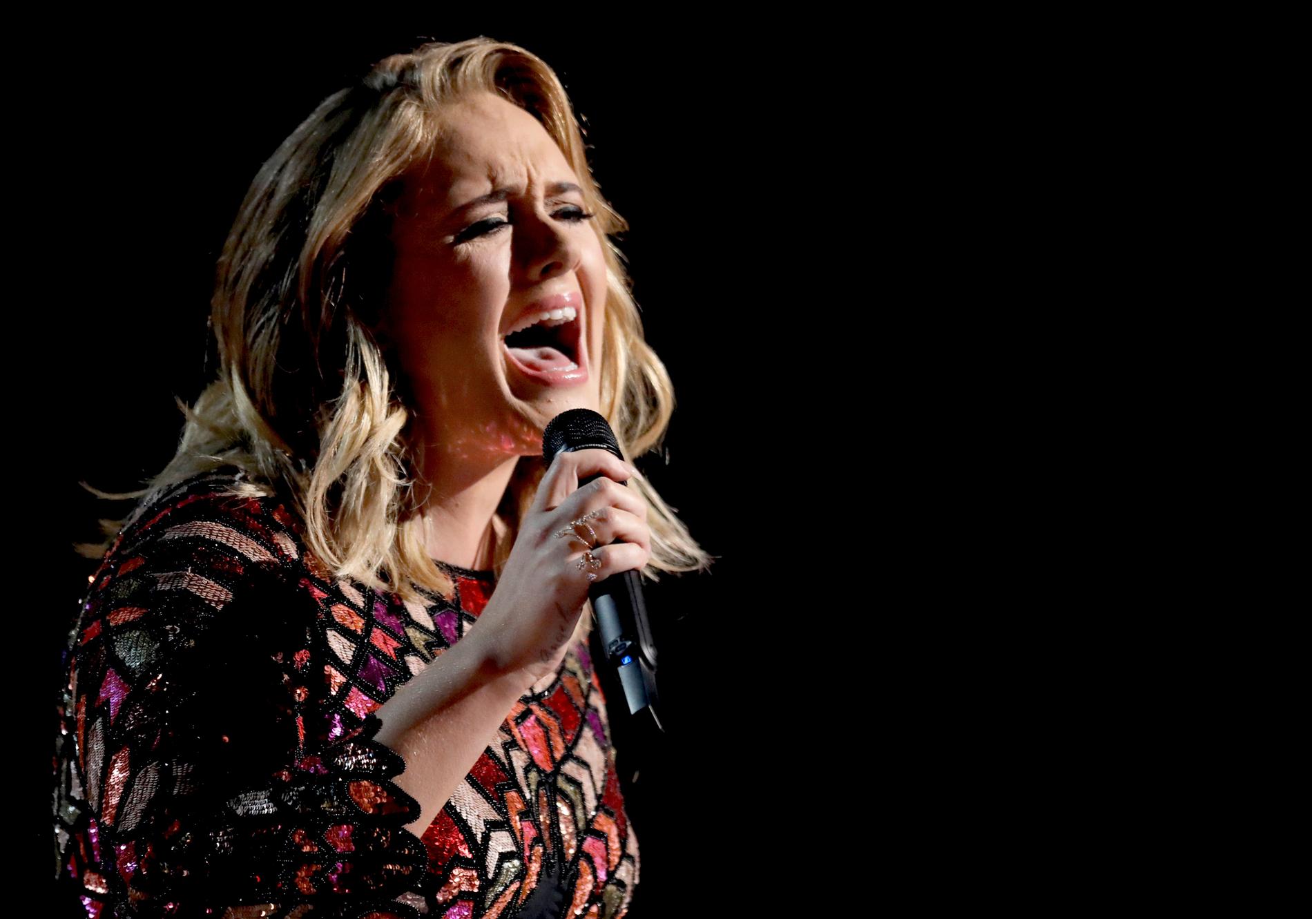 Adele slår rekord med sitt nya album. Arkivbild.