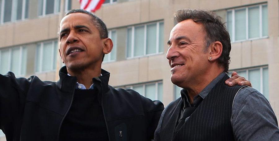Barack Obama och Bruce Springsteen gör podden ”Renegades: Born in the USA” tillsammans.