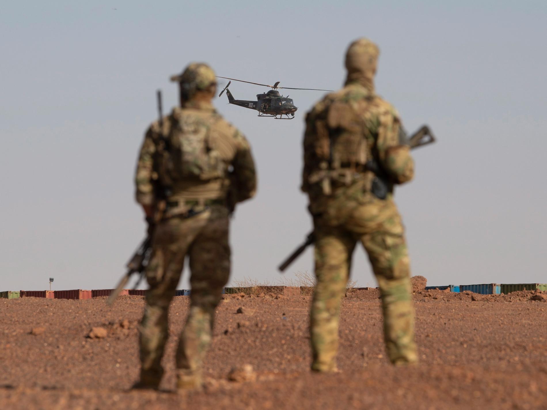 Tre FN-soldater dödade i Mali