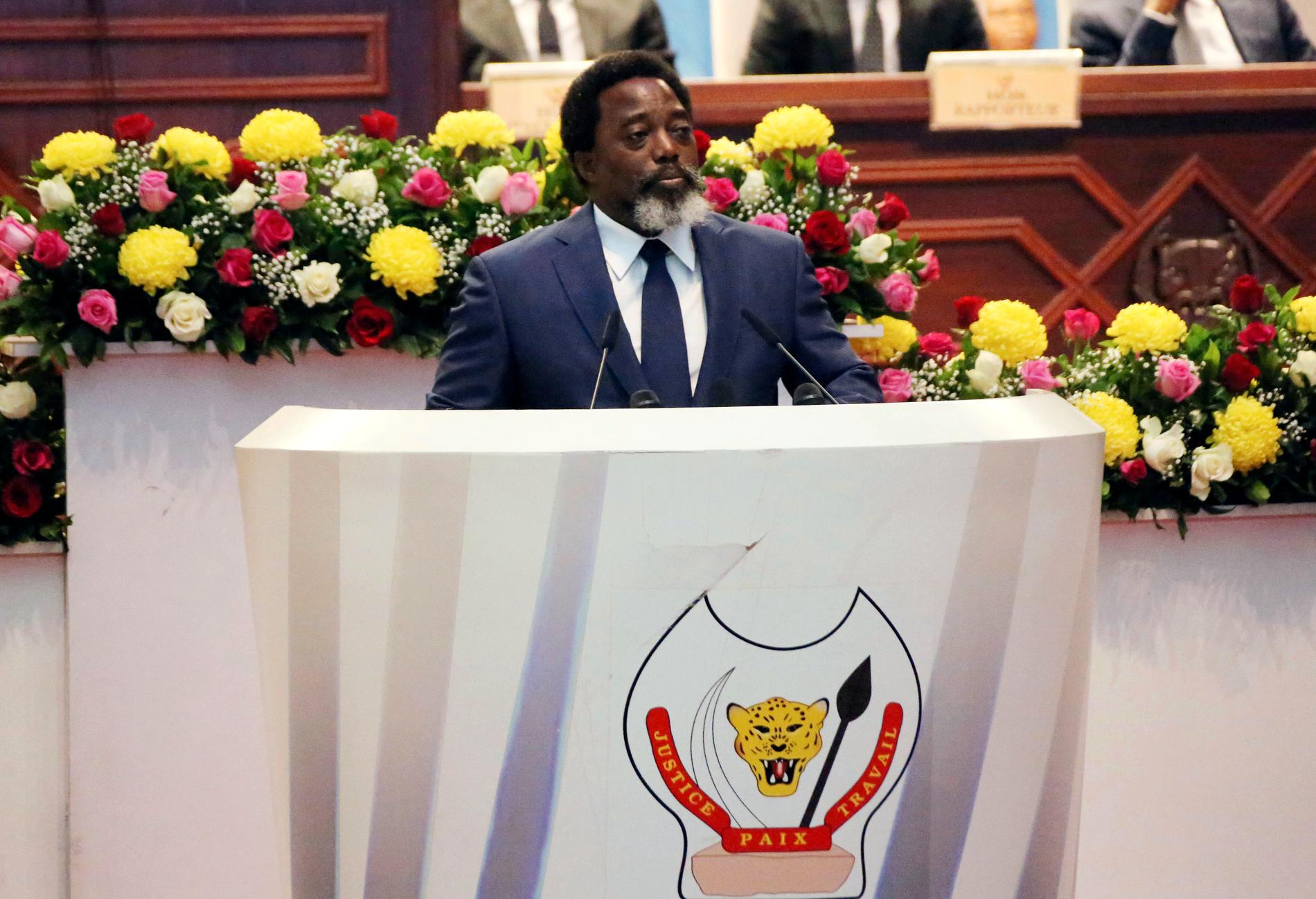 Kongo-Kinshasas president Joseph Kabila tänker fortsätta inom politiken sedan han slutat som president. Arkivbild.