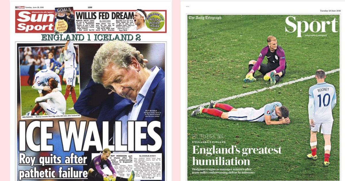 Sportettan på The Sun och The Daily Telegraph.