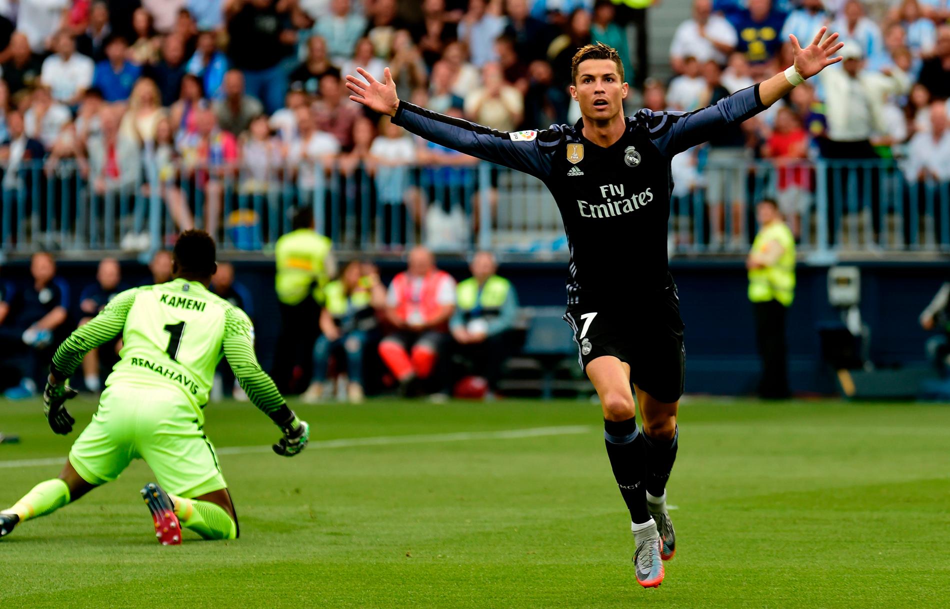 Ronaldo gjorde mål efter två minuter.