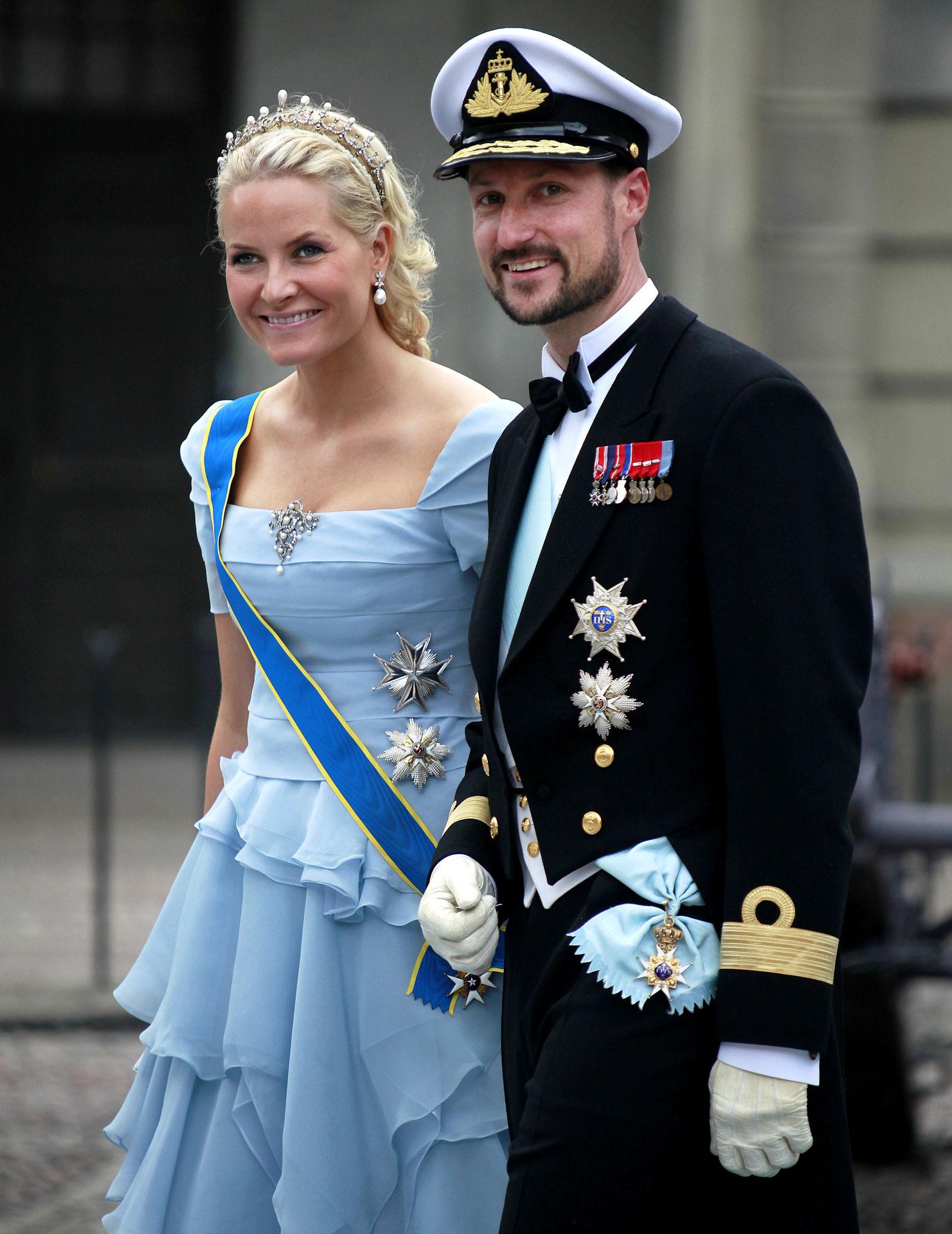 Mette-Marit och Haakon.