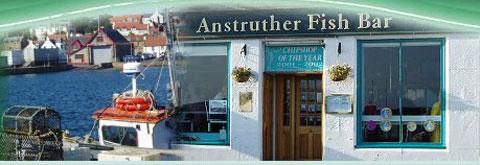 Ansrtuher Fish Bar ligger på Skottlands östkust.