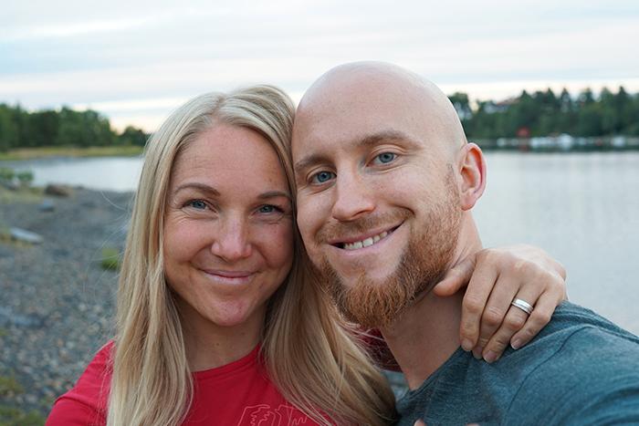 Det var kärlek vid första ögonkastet när Rasmus och Susanne Engberg träffades. 