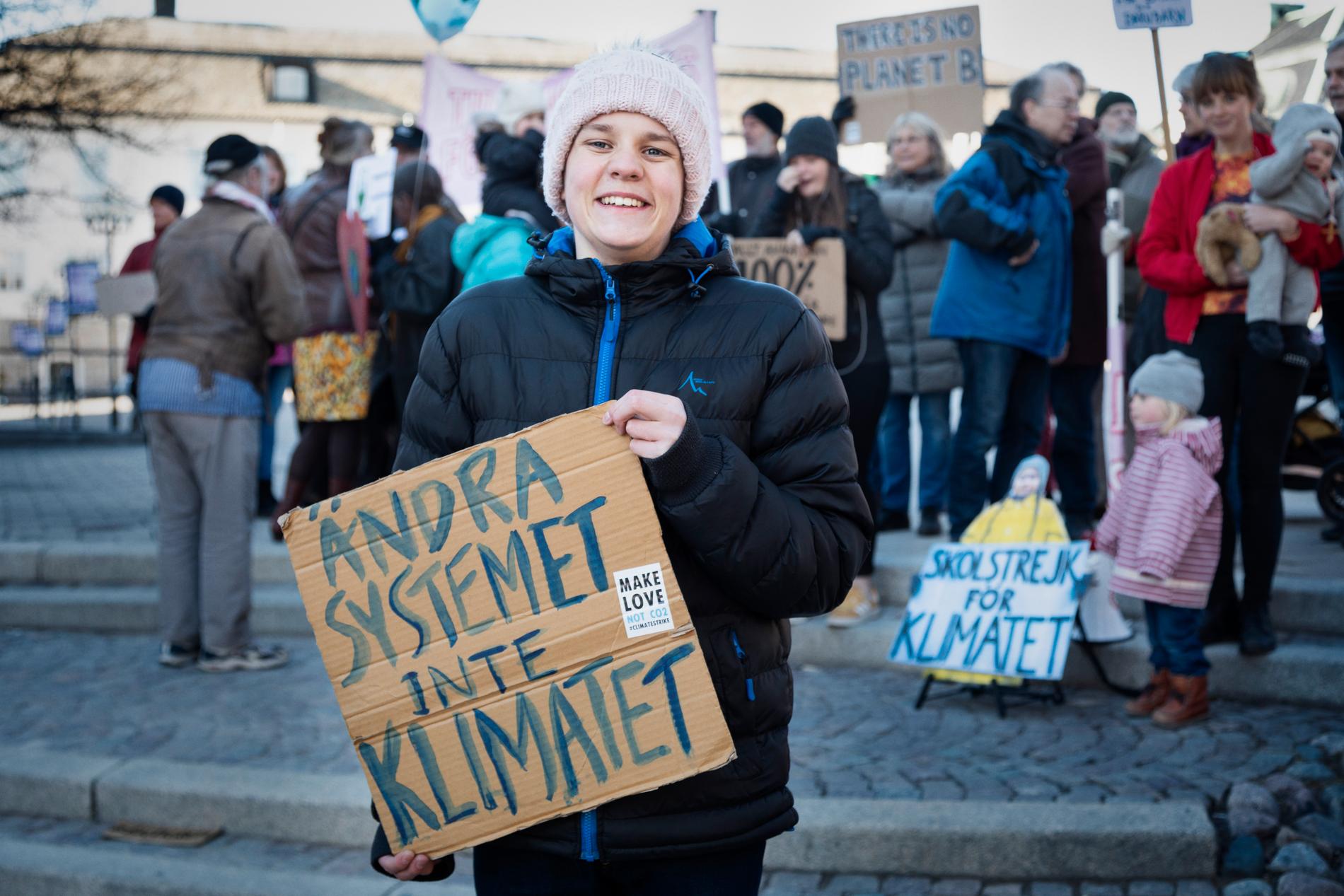 Andreas Magnusson fortsätter sin kamp för klimatet och laddar för Global Climate Strike 24 maj. 