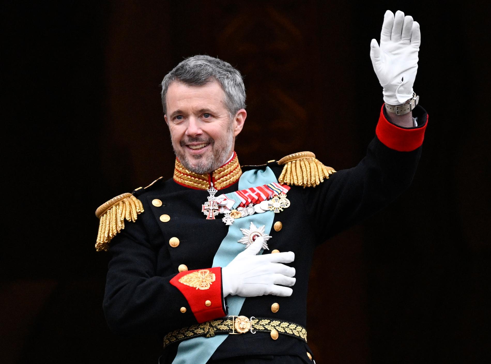 Kung Frederik X har äntrat den danska tronen.