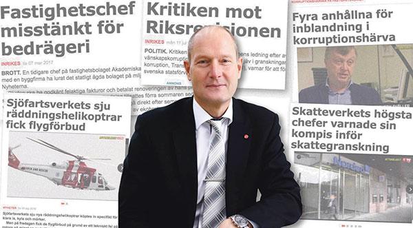En rad svenska myndigheter har skakats av skandaler de senaste åren. I dag skriver Hans Hoff att det är hög tid att regeringen inrättar en särskild antikorruptionsenhet. ”Skandalerna utgör ett allvarligt hot mot demokratin.”
